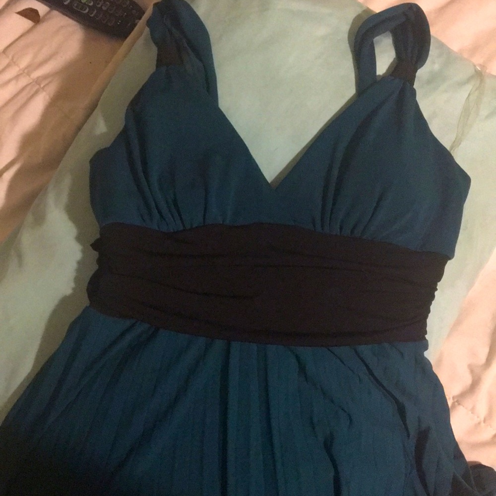 Classic teal dress